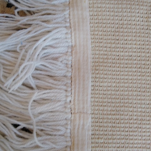 Vintage Peter Rabbit Latch Hook Rug 27" Finished Beatrix Potter Nursery Decor - Picture 5 of 7